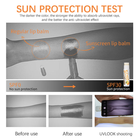 1 Piece Sunscreen Lip Balm SPF 30 UVA